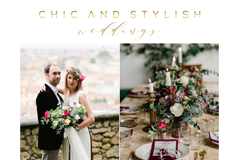 Chic and Stylish Weddings / Fall Wedding Anniversary In Verona / January 25, 2017
