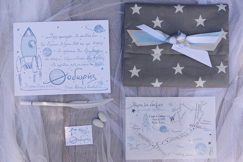 Baptism Invitations/ Boy